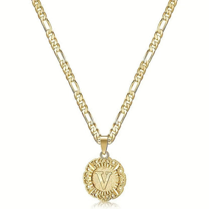 Collier Médaillon Initiale