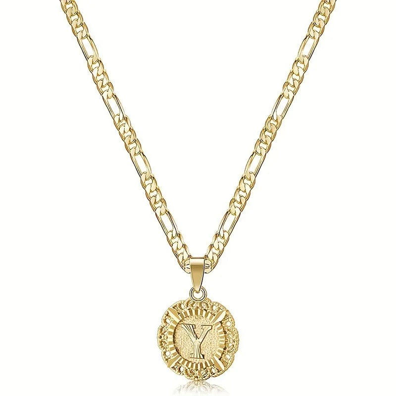 Collier Médaillon Initiale