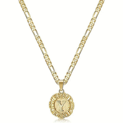 Collier Médaillon Initiale