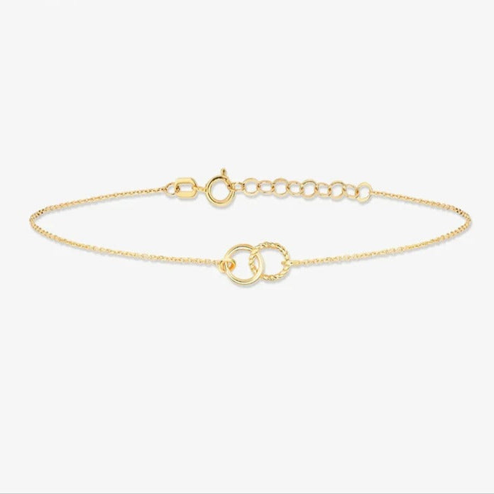 Bracelet Anneaux Éternels