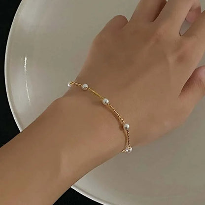 Bracelet Perles Minimaliste