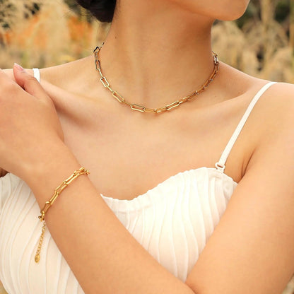 Bracelet Chaîne Trombone