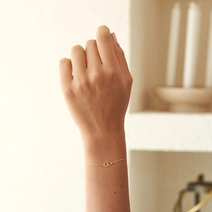 Bracelet Anneaux Éternels