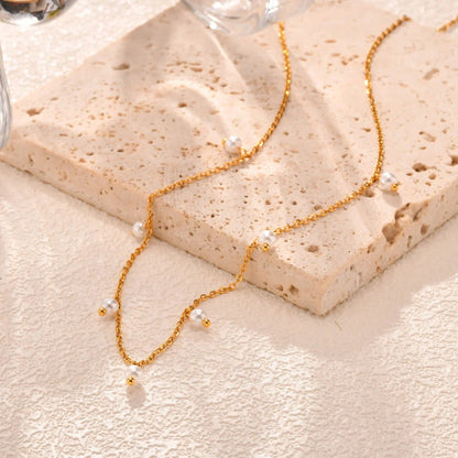 Collier Ras-de-Cou Perles