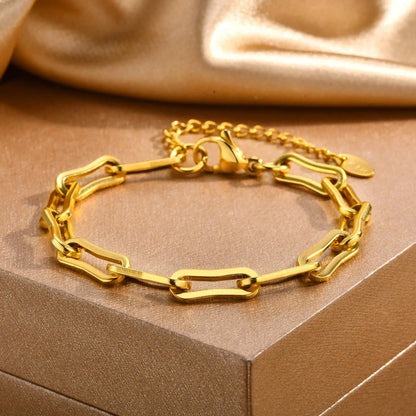Bracelet Chaîne Trombone