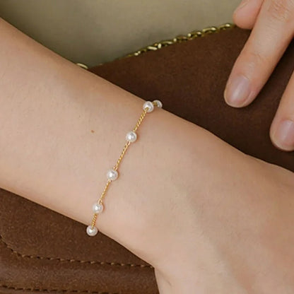 Bracelet Perles Minimaliste