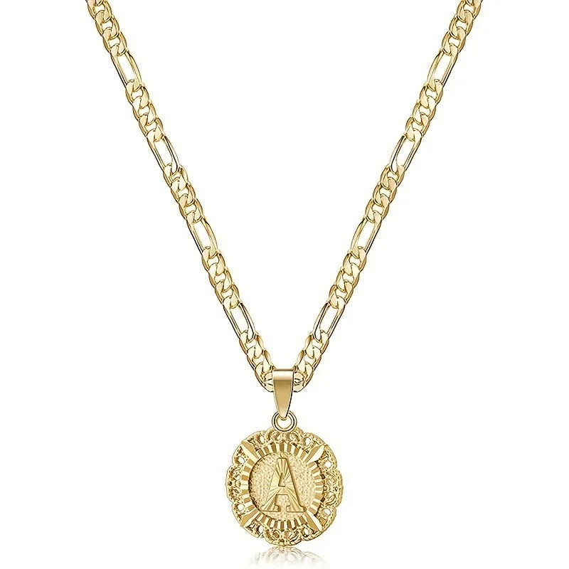 Collier Médaillon Initiale
